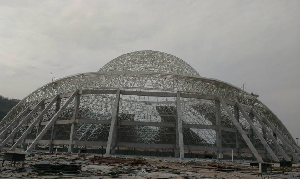 合山体育场馆网架工程