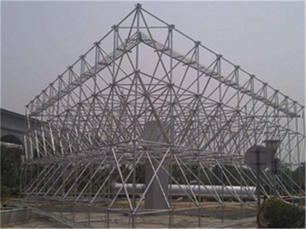 合山仓储物流网架加工厂家案例
